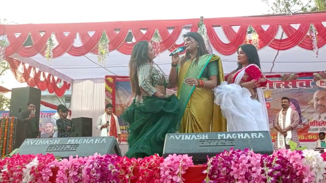 Nisha Upadhyay  Golu Raja state program Gorakhpur
