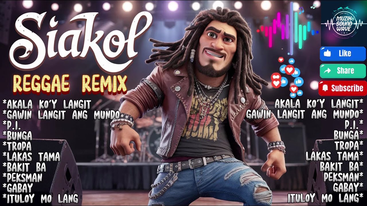 Siakol |🔥Top Hits 2025 | Reggae Vibes Remix Cover | MuzikSoundWave | ​⁠Top Trending