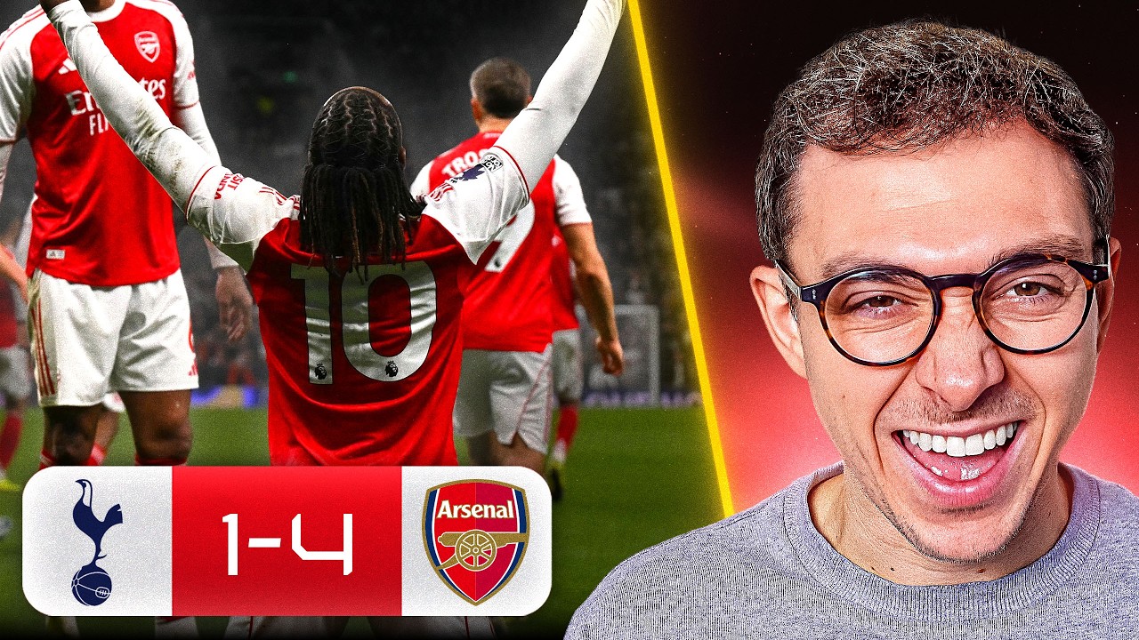 Eze HATES Spurs 😂 | Tottenham 1-4 Arsenal