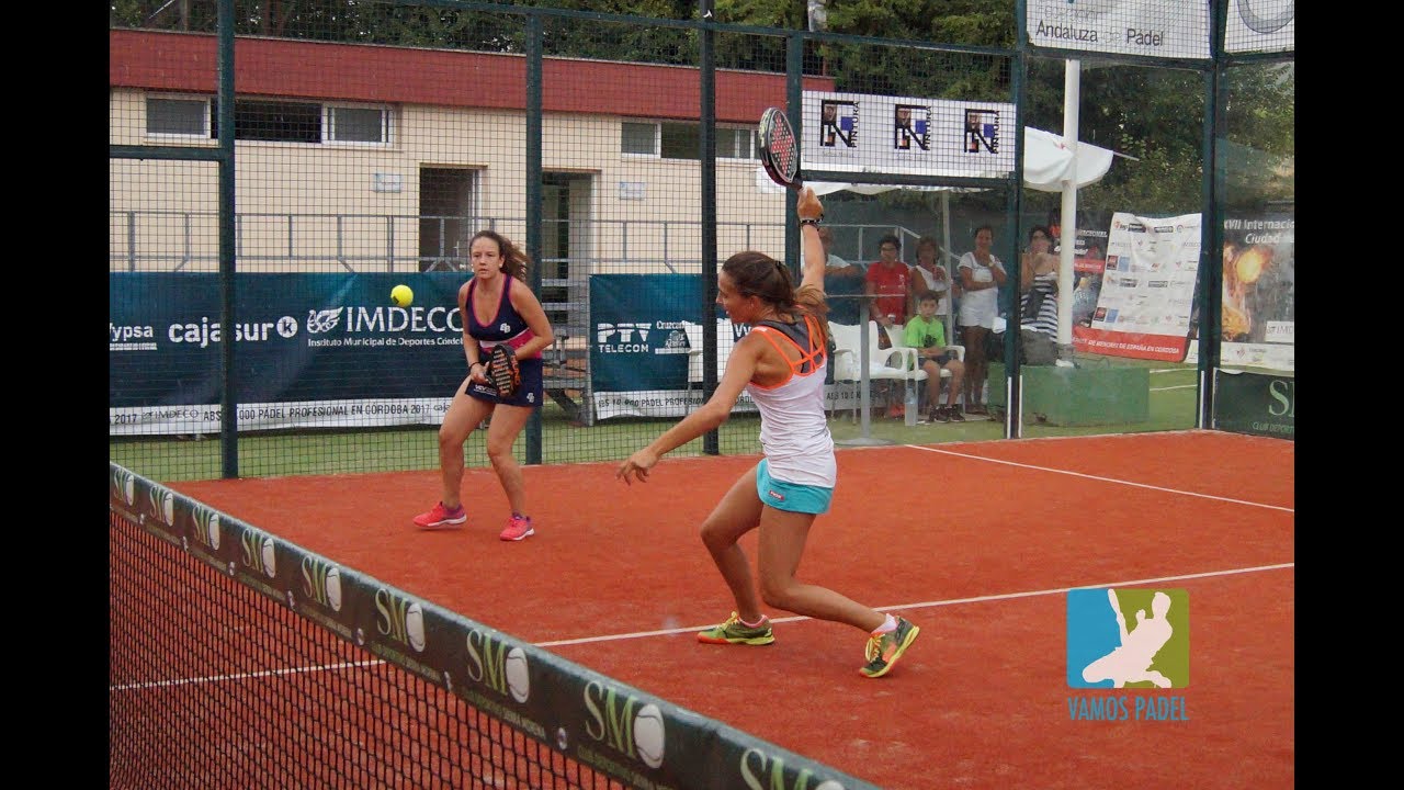 Vamos Pádel. Partido del ABS 10.000, Marta Porras y Elena Ramírez contra Bea Caldera y Bea González