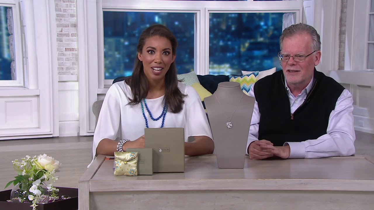 Honora Pearl Tree of Life Pendant w/ Chain, Sterling Silver on QVC