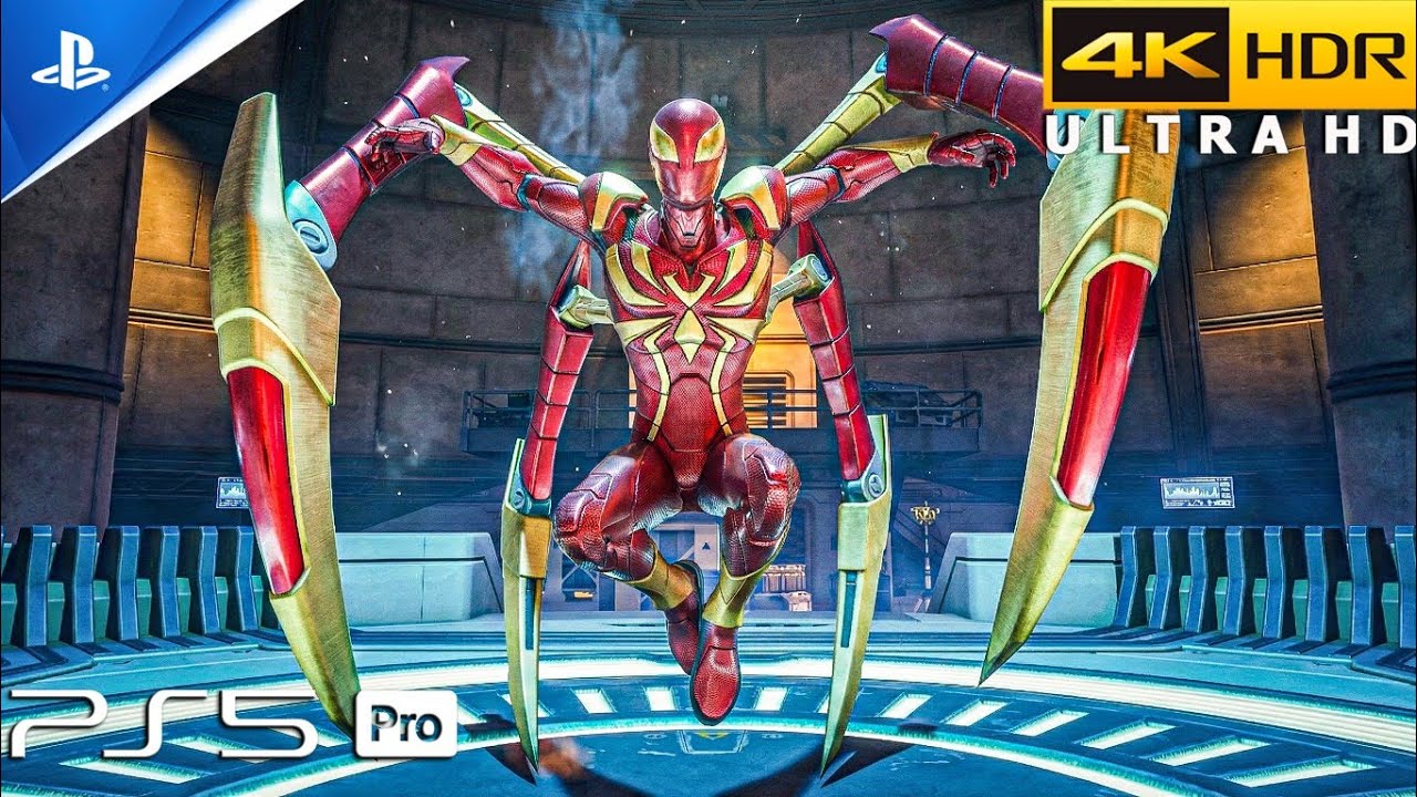 Fortnite (PS5 Pro) 4K 120FPS HDR Gameplay | Skin Iron Spider 