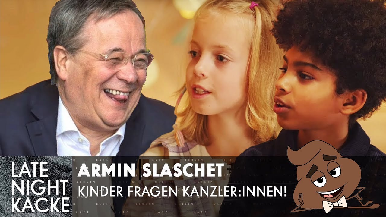 Youtube Kacke: Armin Laschet, warum willst du Bundeskanzler werden? Kinder fragen Kanzler:innen