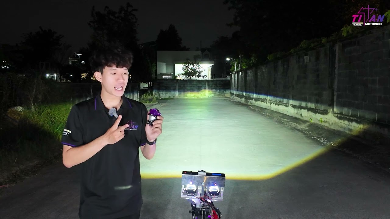 RA MẮT SIÊU PHẨM BI LED TITAN MOTO BLACK MINI 2.0 V2