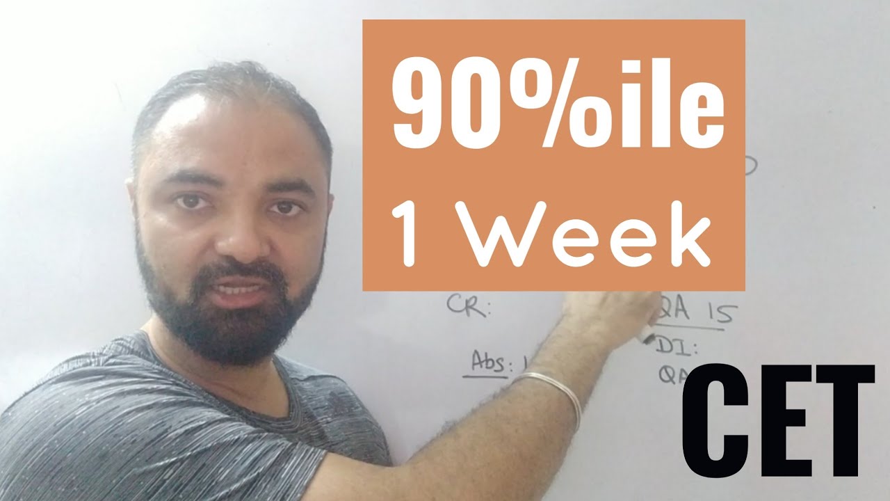 CET 90%ile in 7 days