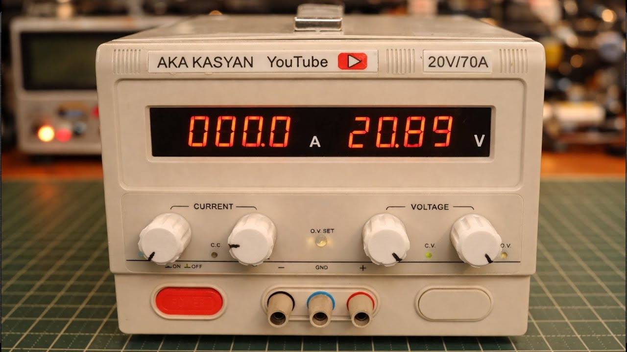 Ремонт лабораторного блока питания 20V/70A