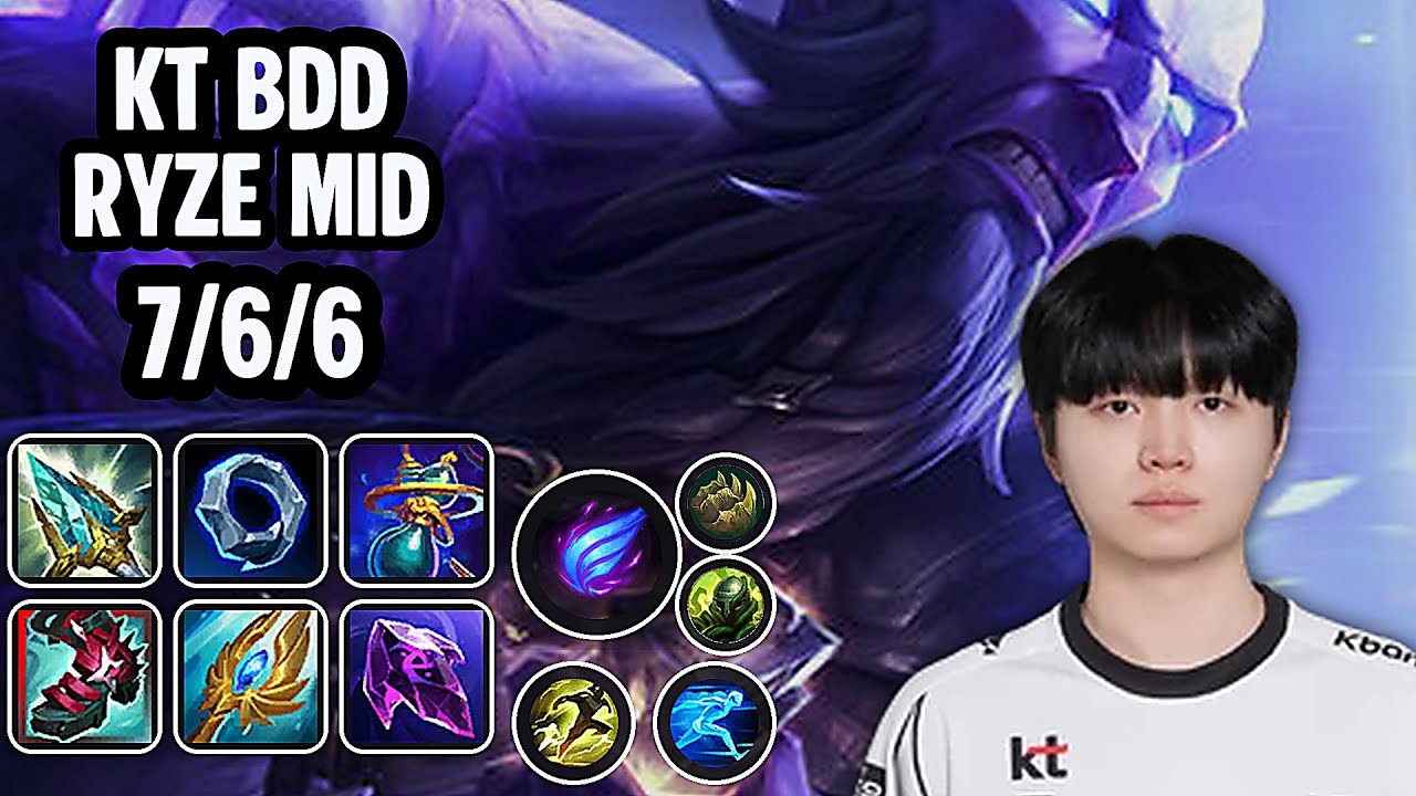 KT Bdd Ryze Mid SoloQ Replay 20260319