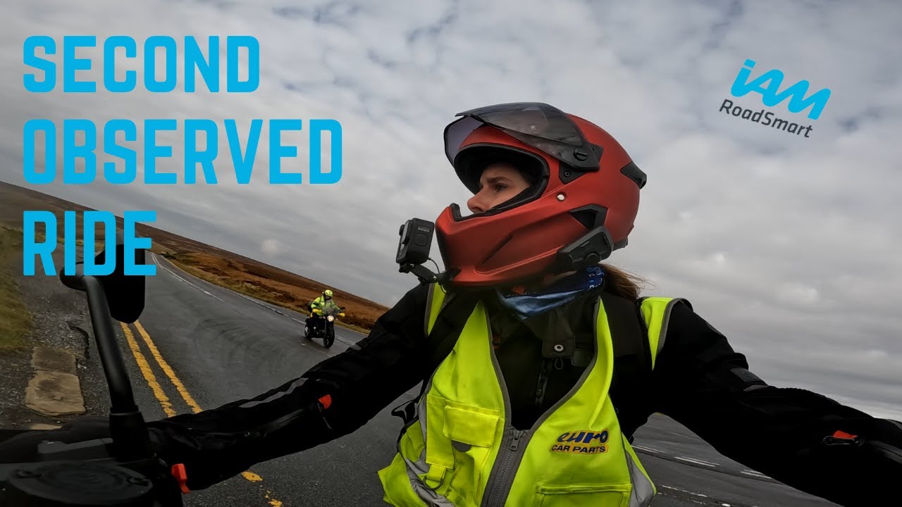 HOW TO improve your motorcycle riding! // my SECOND observed ride with IAM Roadsmart