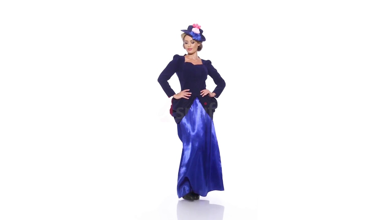 Adult Women's Victorian Vixen Deluxe Fancy Dress Costume | Smiffys