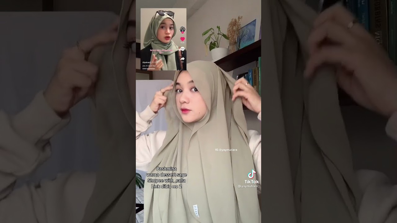 Cara tudung lisa😘