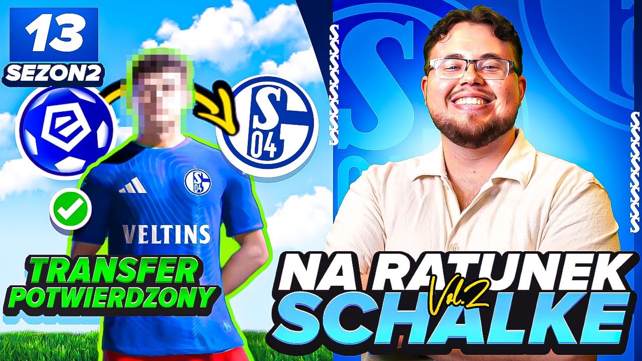 TRANSFER ŚRODKOWEGO OBROŃCY! [#13/S2] NA RATUNEK SCHALKE V2 | FC24