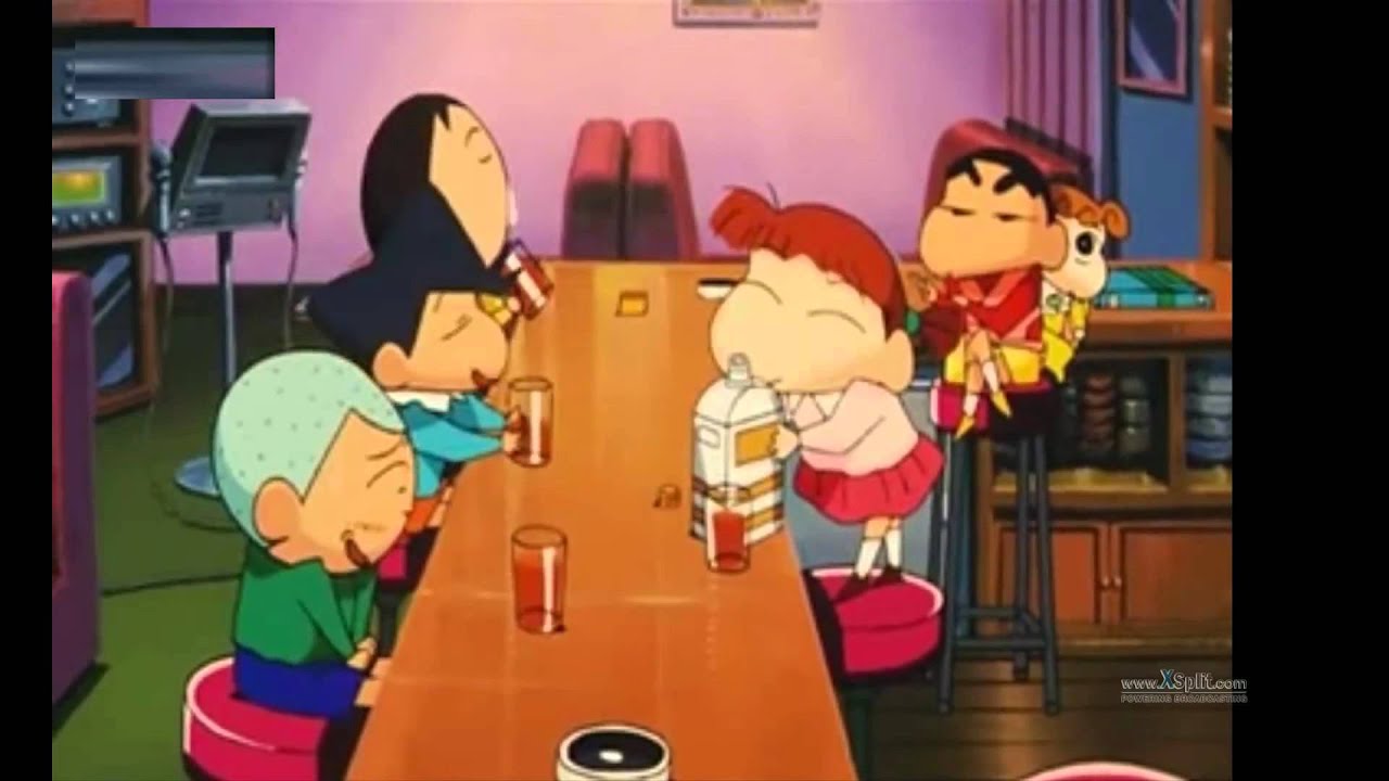 蠟筆小新-媽媽桑家家酒