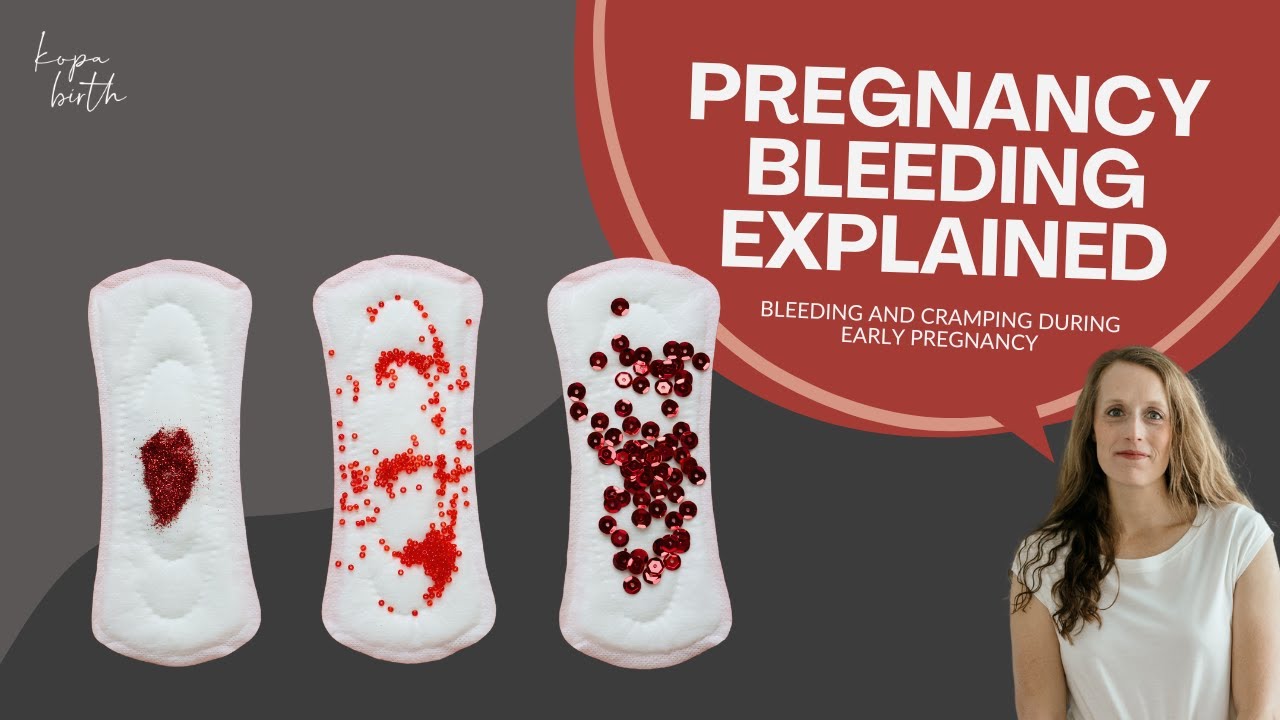 Bleeding and cramping during early pregnancy