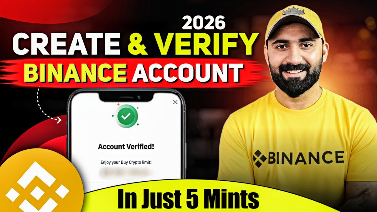 How to Create Binance Account in Pakistan 2026 | Binance Account Banane Ka Tarika