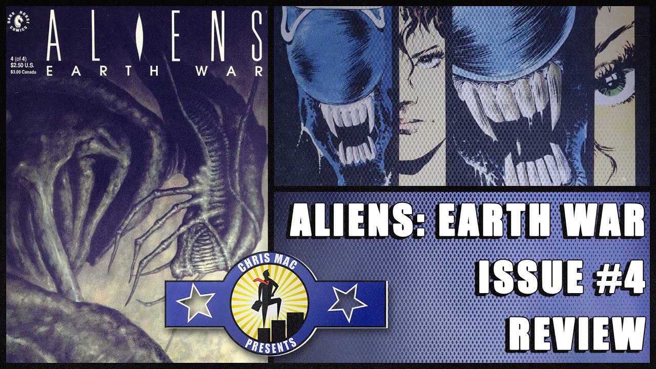 Aliens: Earth War #4 (1990) – The Queen Comes to Earth | Comic Review