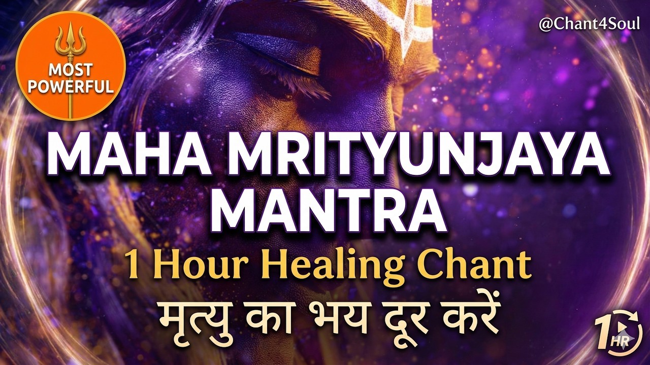 🔱 The Mantra That Defeated Death | Maha Mrityunjaya 1 Hour | Chant4Soul
