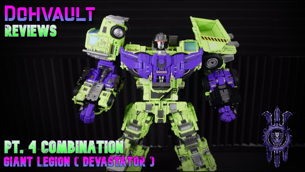 Now this is the BEST Devestator! Mecha Invasion Giant Legion FULL Combiner Review