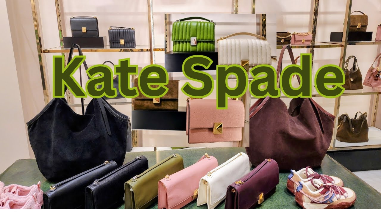 НОВЫЕ ЭЛЕГАНТНЫЕ ПОСТУПЛЕНИЯ KATE SPADE ОСЕНЬЮ 2025 ГОДА ❤️ СУМКИ ☆ СУМКИ НА ПЛЕЧО ☆ КОШЕЛЬКИ И М...
