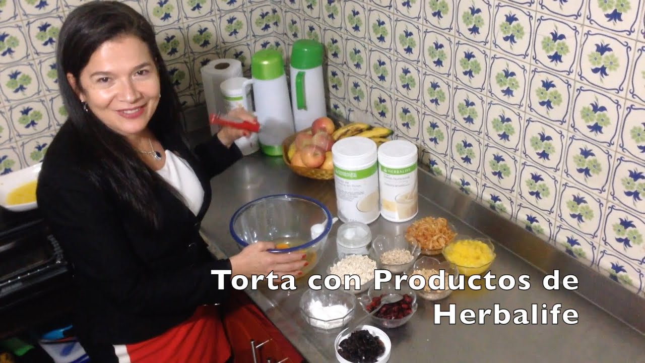 Cómo hacer una Torta con productos de Herbalife