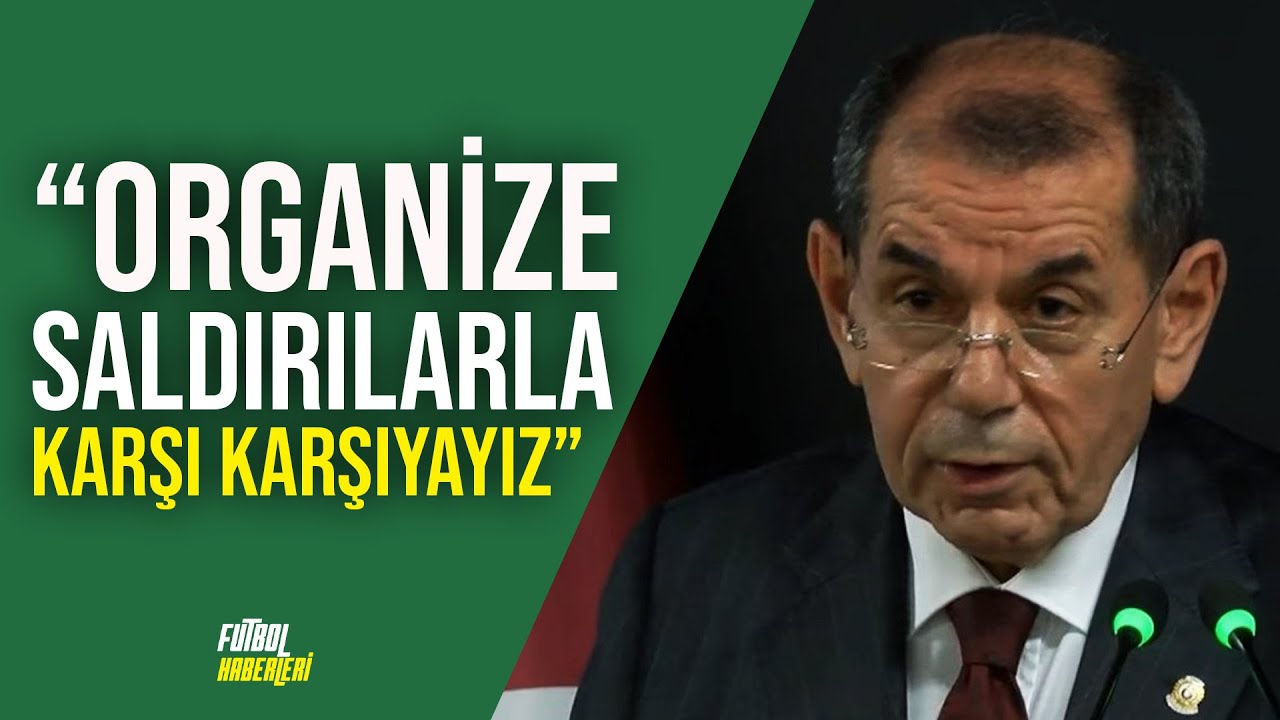 Galatasaray Başkanı Dursun Özbek: 