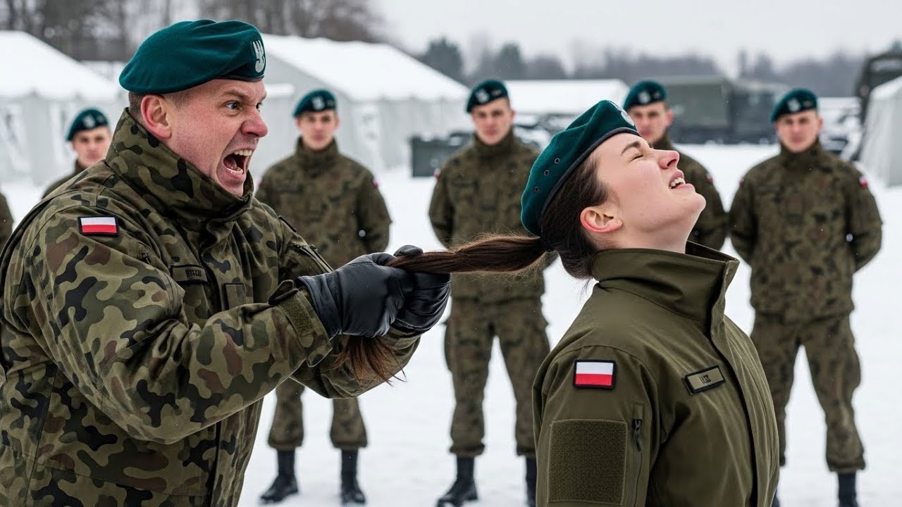 DOWÓDCA ZWIADU SZARPAŁ WŁOSY NOWEJ DOWÓDCZYNI DYWIZJI „NIE SALUTUJESZ”  ZAPŁACIŁ ZA TO