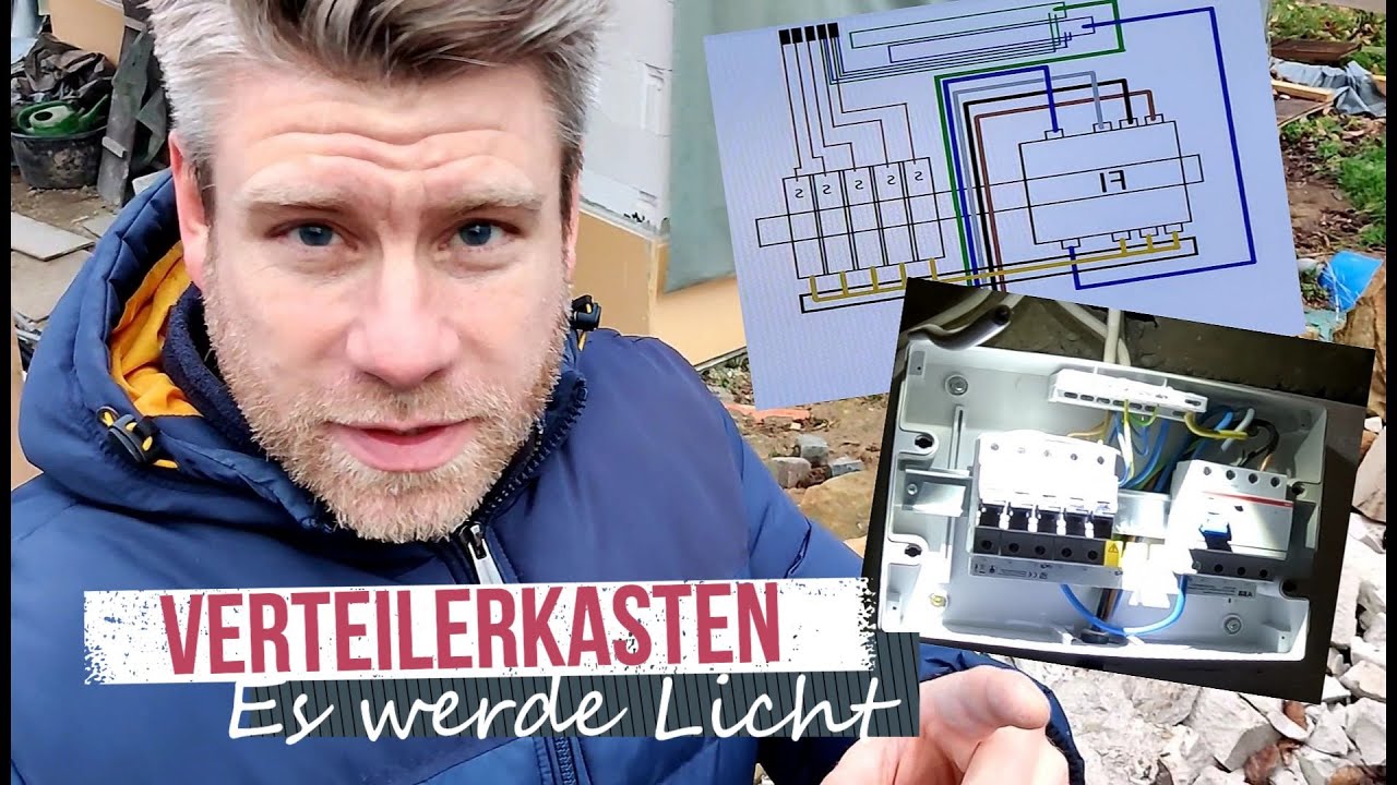Verteilerkasten - Es werde Licht im neuen Tiny House