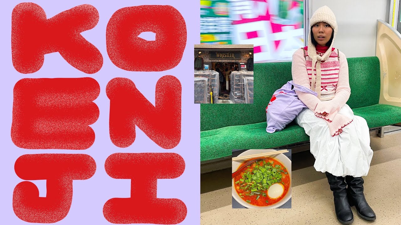 Tokyo Vlog | Thrifting at Koenji