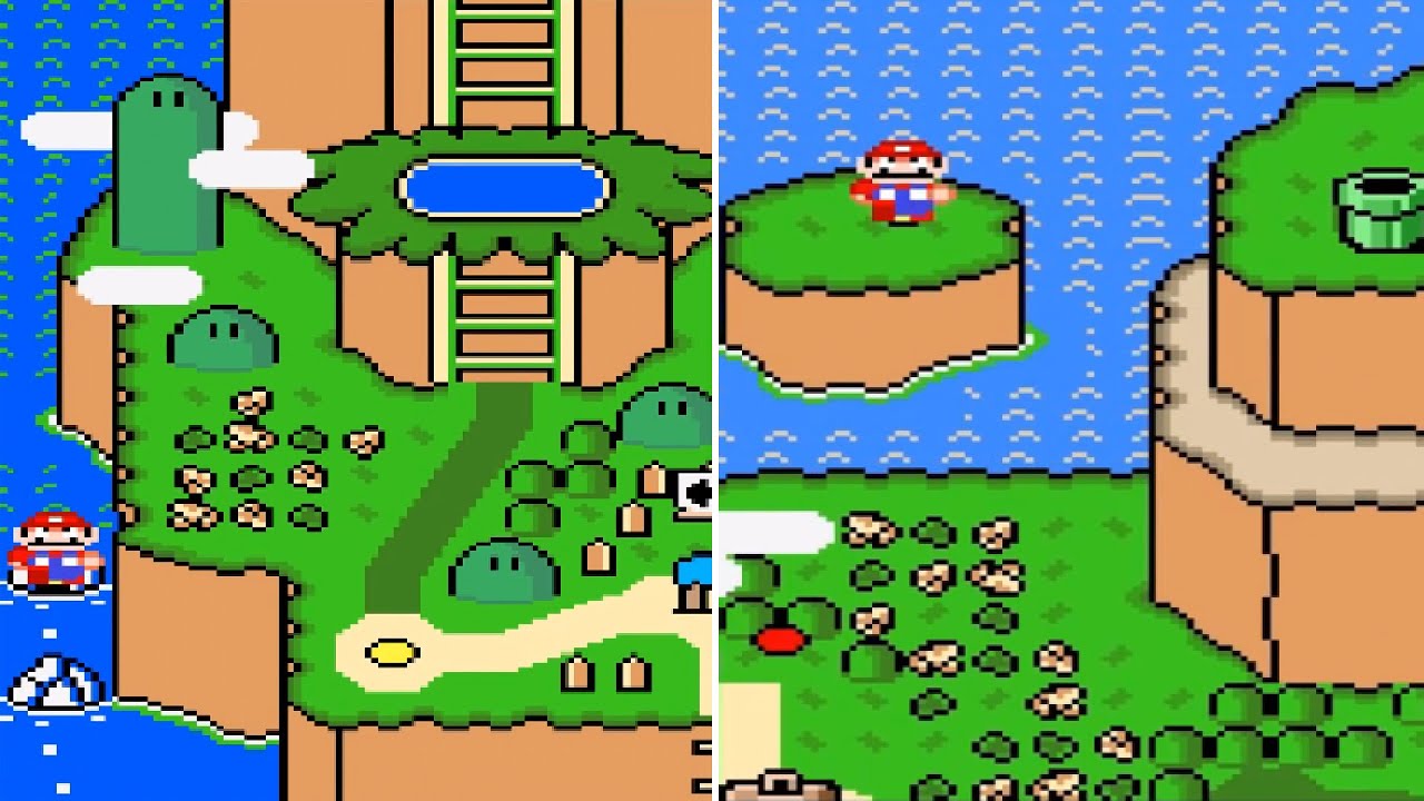 Super Mario World (SNES) - 2 Secret Levels (Rom Hack). ᴴᴰ