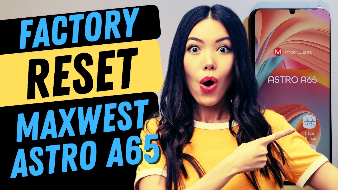 Maxwest Astro A65 Factory Reset Hard Reset - This is the Fastest Way