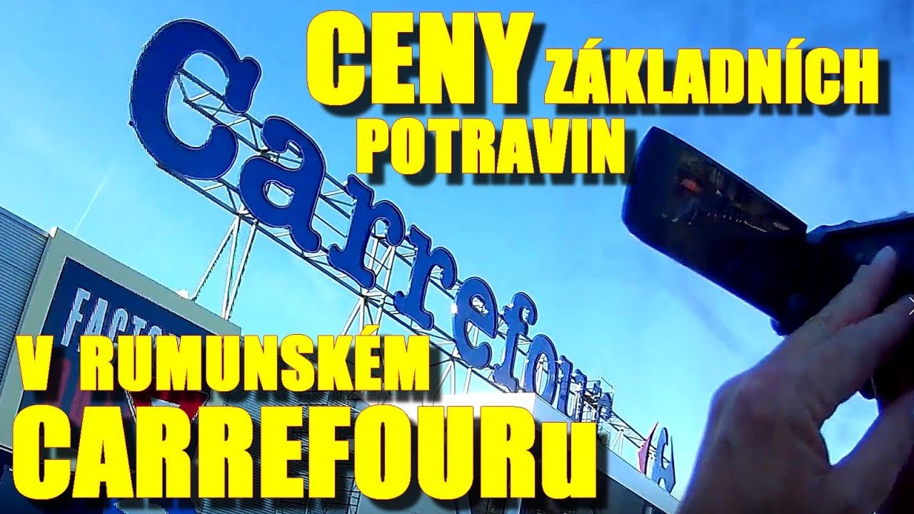 Můj rumunský zápisník - Ceny základních potravin