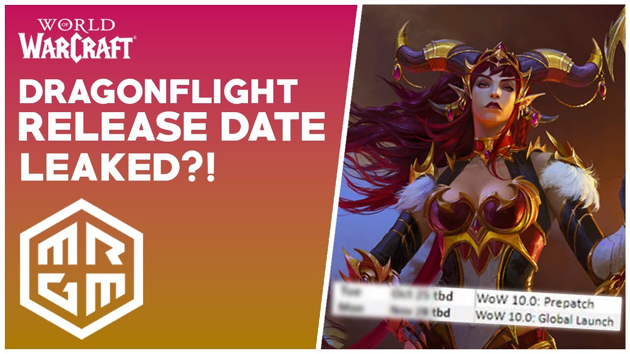 Dragonflight Prepatch & Release Dates LEAKED! 10.0 Prepatch PTR Soon? How Ready is the Expansion?