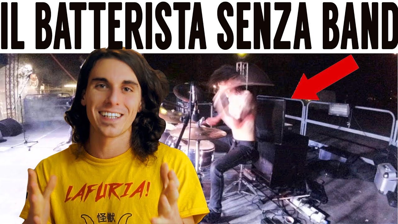 I batteristi SENZA band... Sono come cani sciolti!