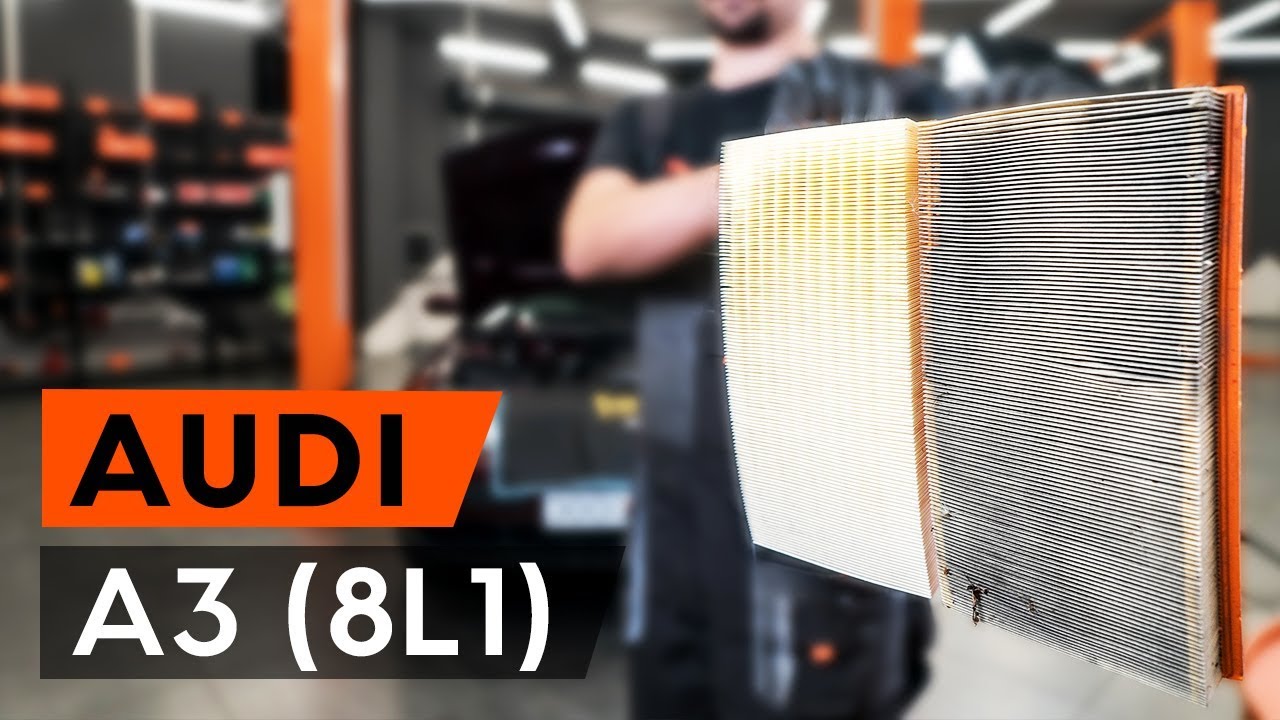 Jak wymienić filtr powietrza w AUDI A3 1 (8L1) [TUTORIAL AUTODOC]