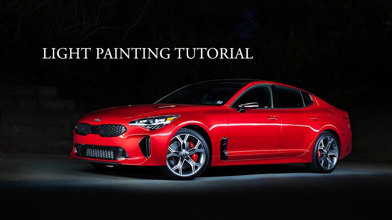 Automotive Light Painting Tutorial with the Kia Stinger GT