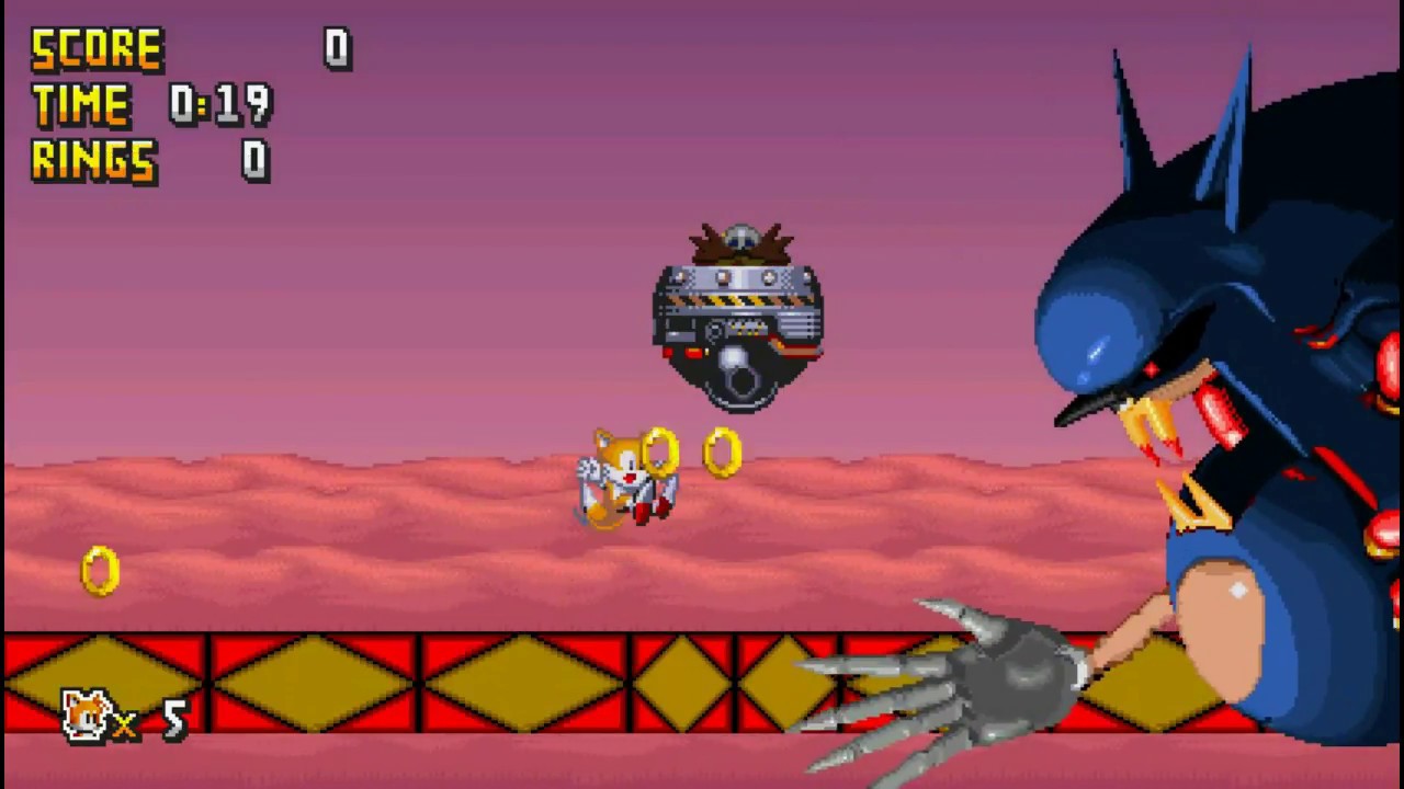 Sonic.Exe The Spirits Of Hell Soundtrack Tails Vs Sonic.Exe Phase 2 (Solo Ending)