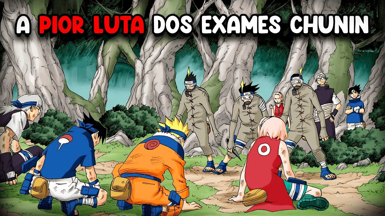 A PIOR Luta dos EXAMES CHUNIN