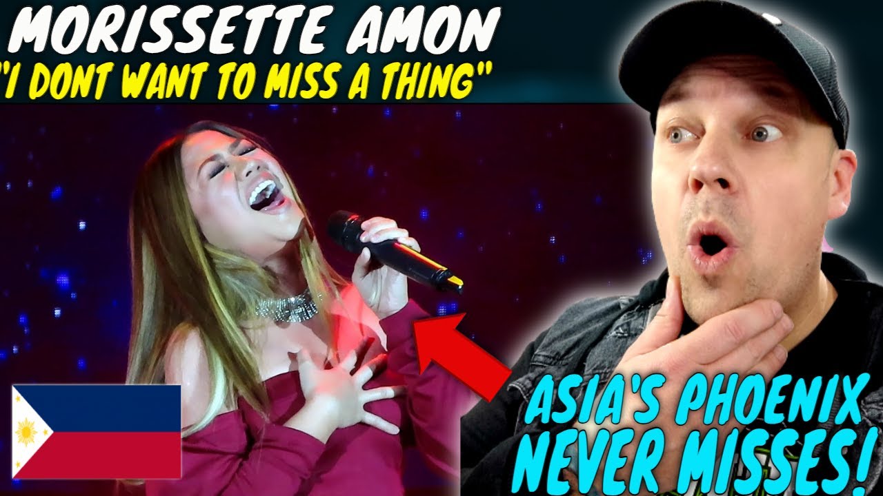 How does She DO IT? | MORISSETTE AMON | I Dont Want To miss A Thing ( AEROSMITH COVER ) [ Reaction ]