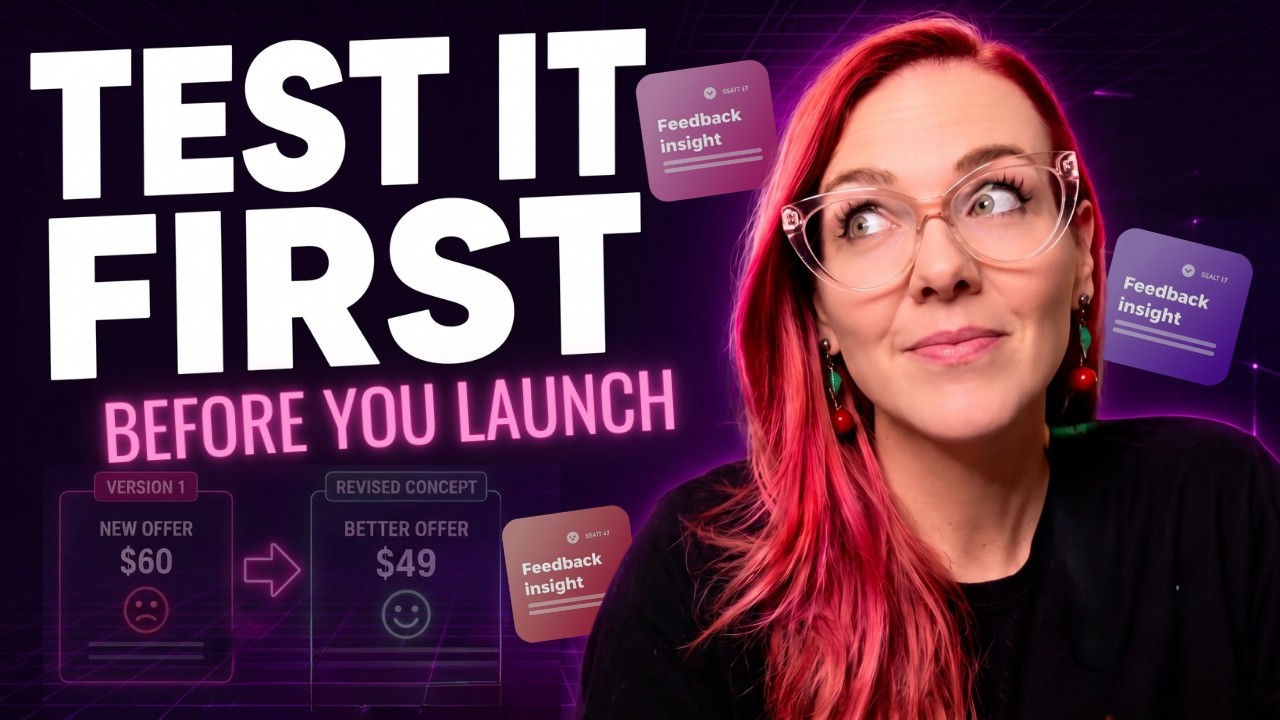 How to TEST Your Business Ideas BEFORE You Launch Them