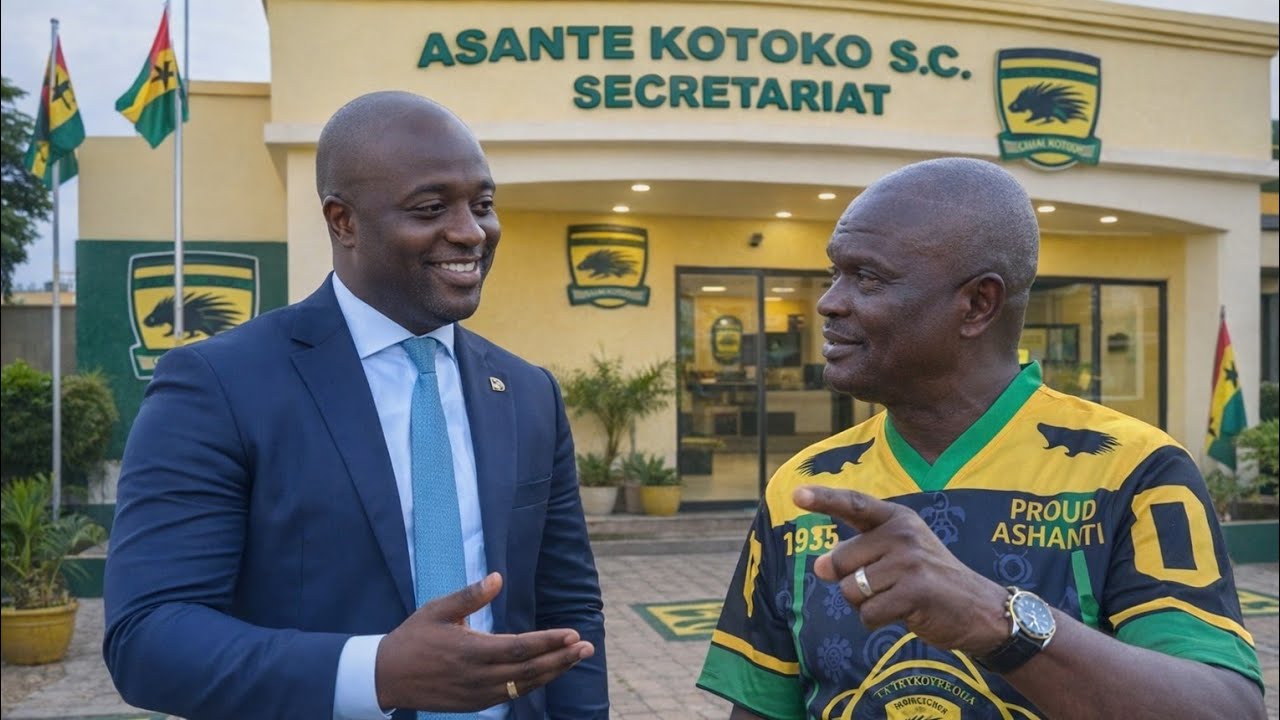 BREAKIN: NEW KOTOKO CEO MEETS  BOARD MEMBER?..EISH STRONG WARNING TO 2 KOTOKO PLAYERS FOR..HEAVY ONE