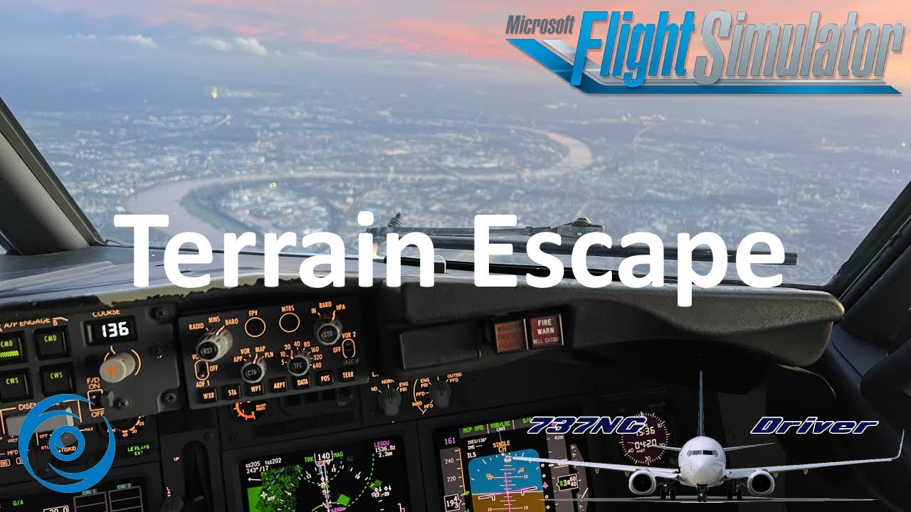 PMDG 737-700 Tutorial: Terrain Escape Manouver