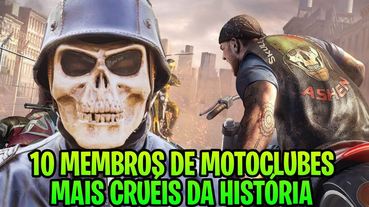 10 MEMBROS DE MOTOCLUBES 1% MAIS PERIGOSOS DA HISTÓRIA
