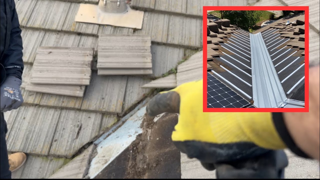How to find a leak in a valley on a tile roof. #roofing #tileroofing #sacramentoroofing #roofleaks