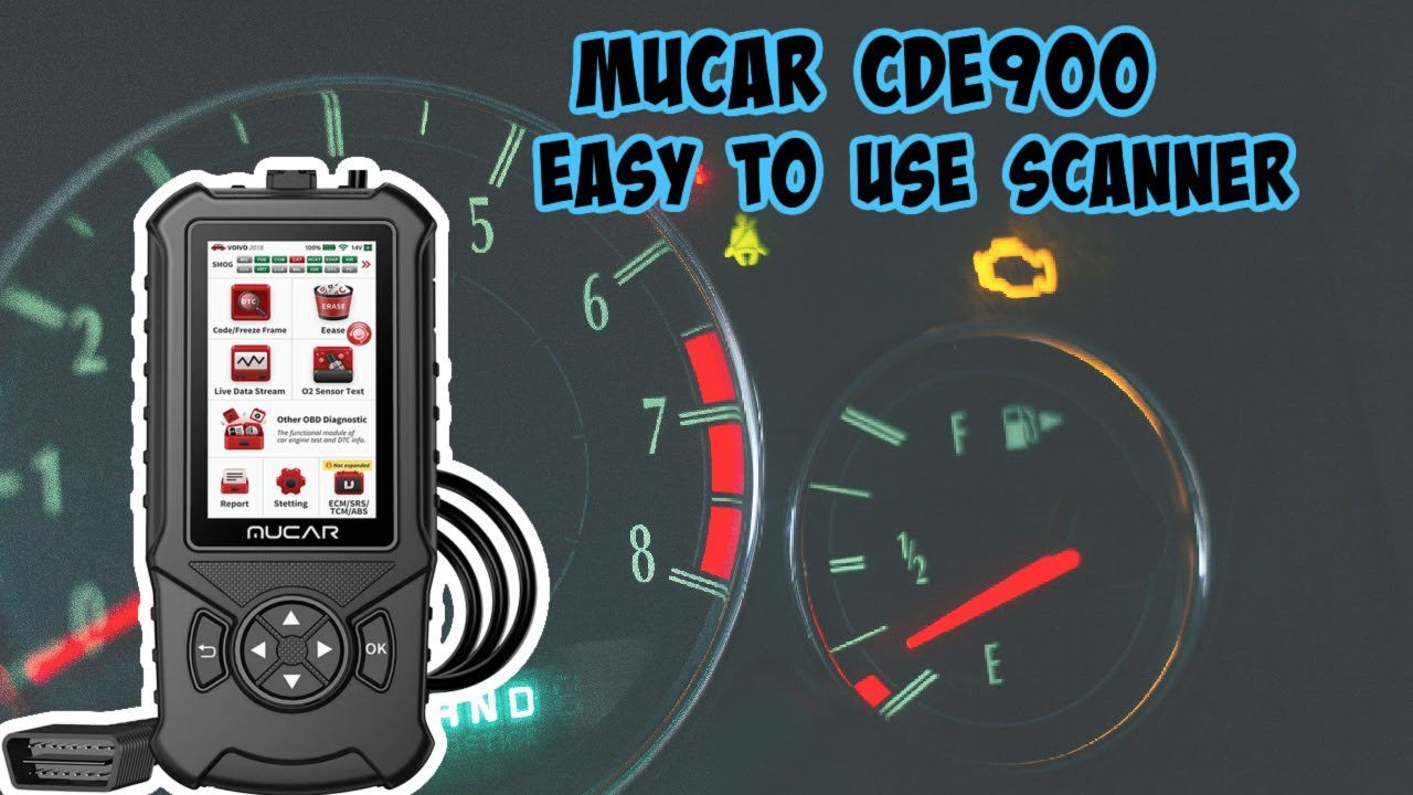 MUCAR CDE900. A Mid-Level Scan tool with built in How-to guides. Sweet!