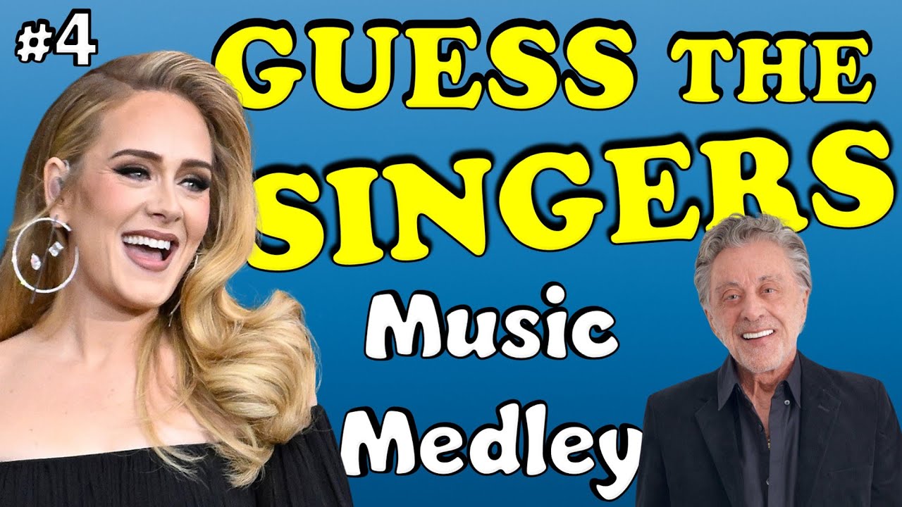 Guess the Singers Music Medley #4🎵Music Quiz