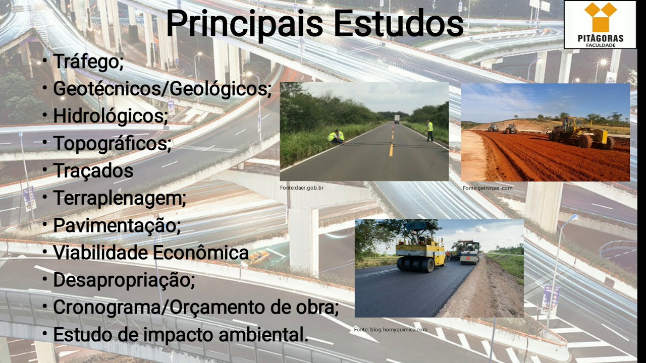 ESTUDOS DE VIABILIDADE PARA PROJETOS DE ESTRADAS