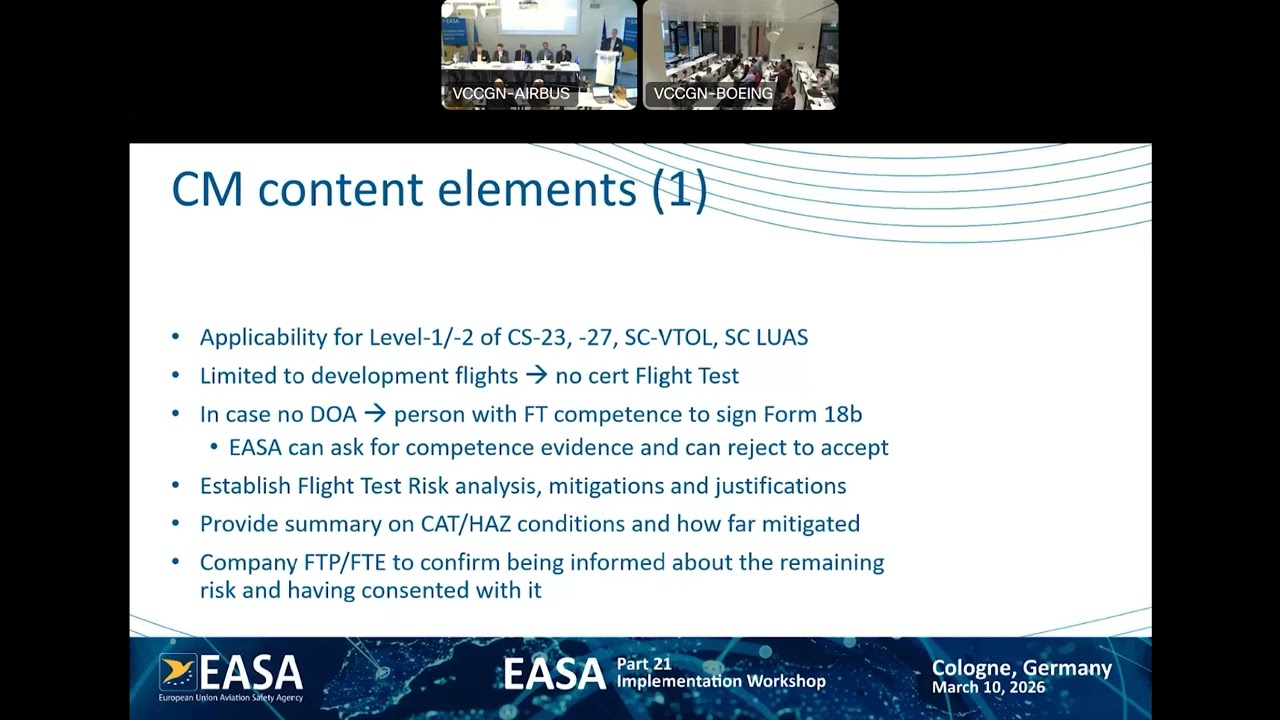 Flight tests for demonstrators: safety substantiation