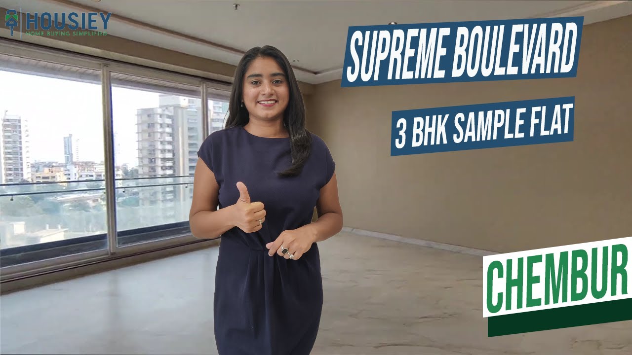 Supreme Boulevard Chembur | 3 BHK Sample Flat Tour [2025] | Supreme Chembur