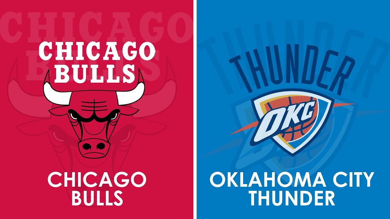 Chicago Bulls vs Oklahoma City Thunder NBA Live Scoreboard