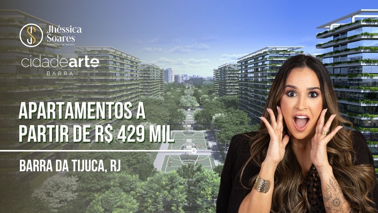 CIDADE ARTE - Lan&ccedil;amento Arte Bot&acirc;nica na Barra da Tijuca - JH&Eacute;SSICA SOARES IM&Oacute;VEIS
