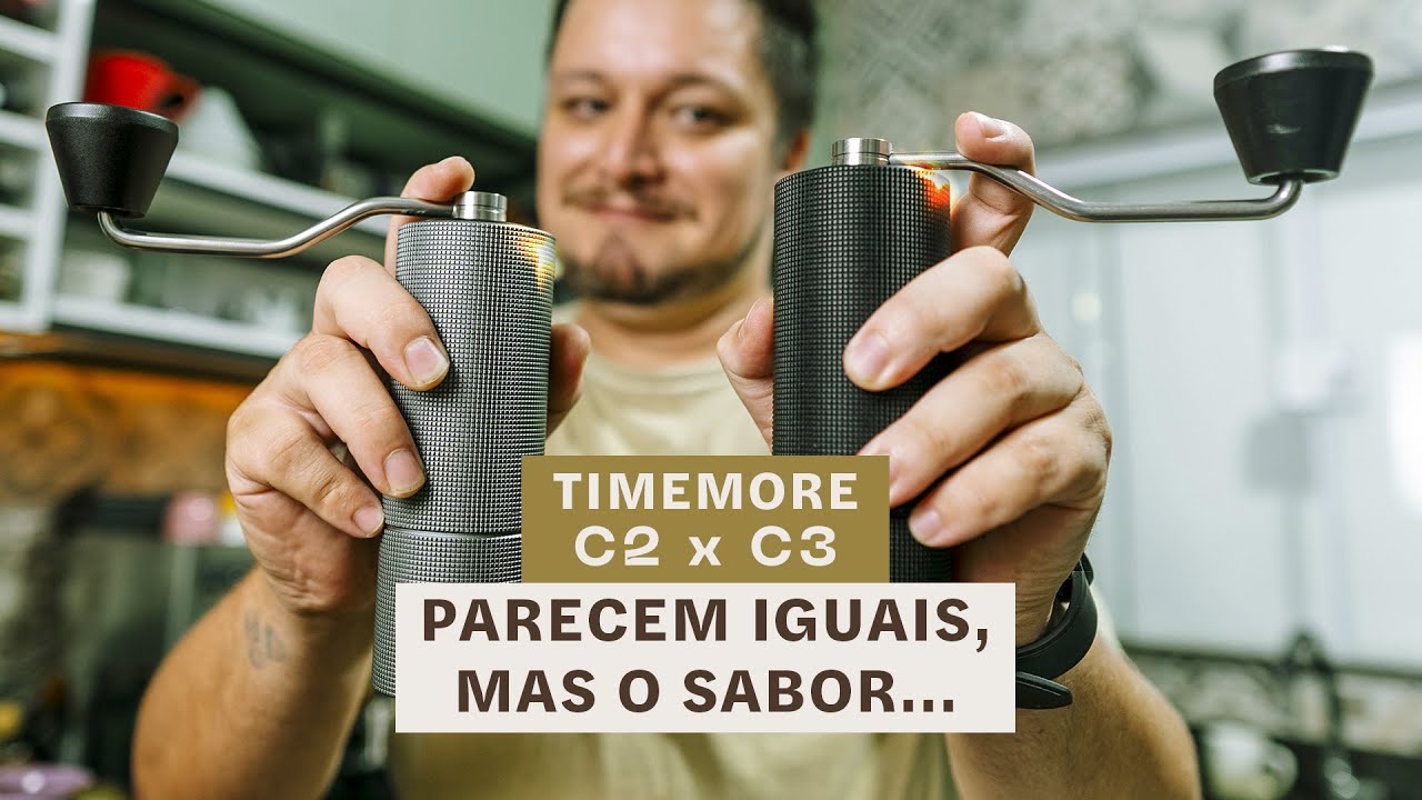 TESTE ÀS CEGAS COM O MOEDOR TIMEMORE | MODELOS C2 E C3